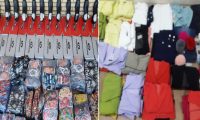 Un total de 384 pares de calzados y 161 unidades de prendas de vestir incautan en Trinidad y Kilómetro 49 del Este