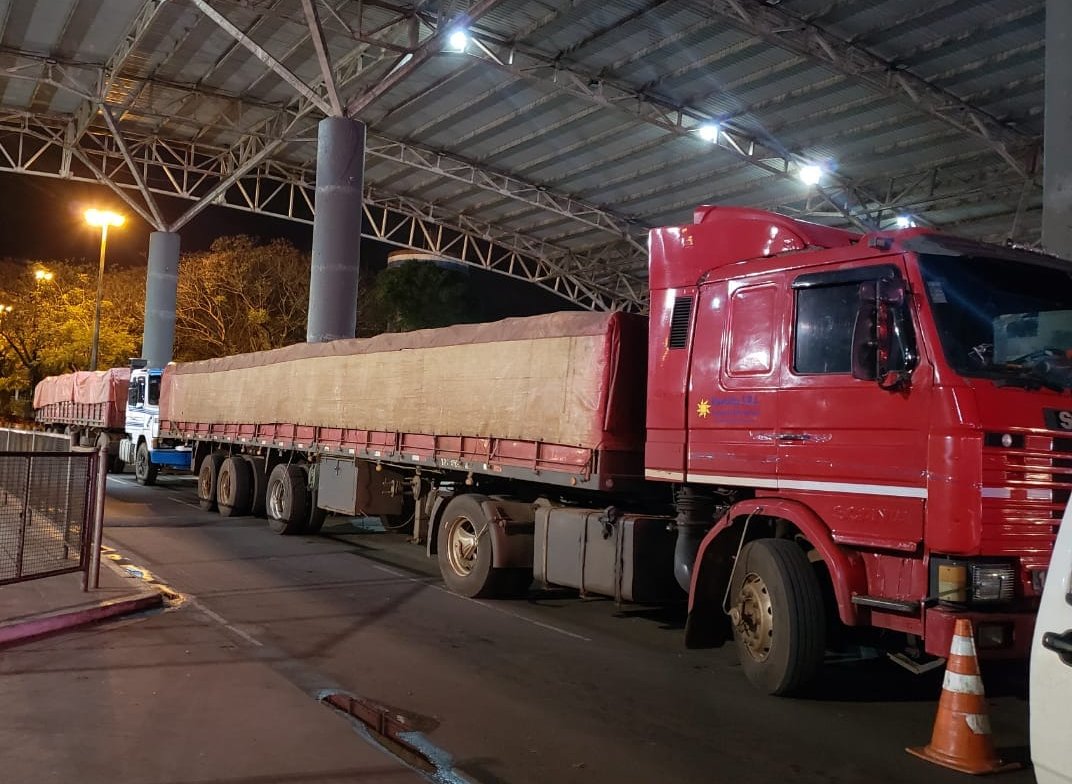 Operativo móvil realizado en Alto Paraná incauta 2 camiones y 22.680 kilos de cebolla