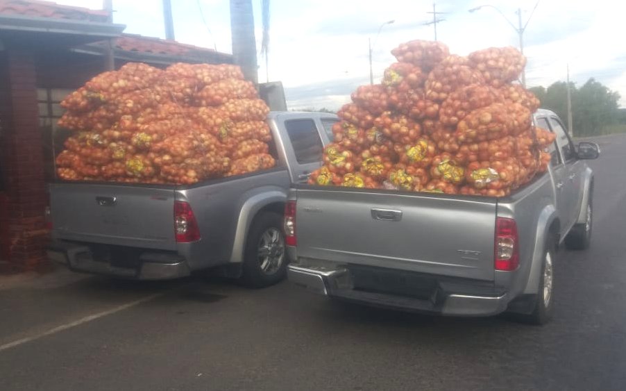 En controles realizados en Vista Alegre y zona ribereña, retienen 2.970 kilos de cebolla