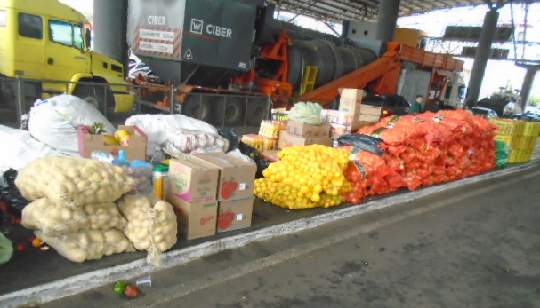 Una camioneta, 2.180 kilos de tomate, 2.745 kilos de pollo, 1.560 kilos de cebolla, 600 kilos de locote y 250 kilos de papa, retienen en el Este