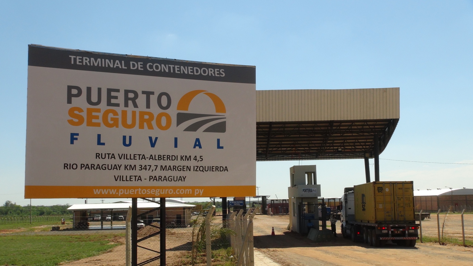 Aduana Puerto Seguro Fluvial también ya registra superávit mensual de recaudaciones