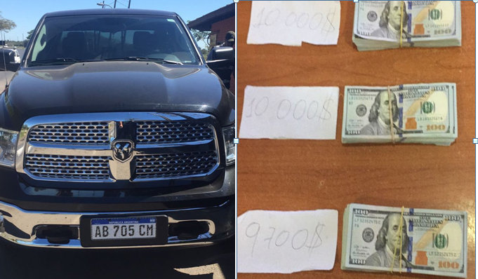 Retienen vehículo con 29.700 dólares no declarados en controles realizados en Vista Alegre