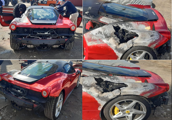 Automóvil Ferrari fue reparado en el país respetando el Código Aduanero